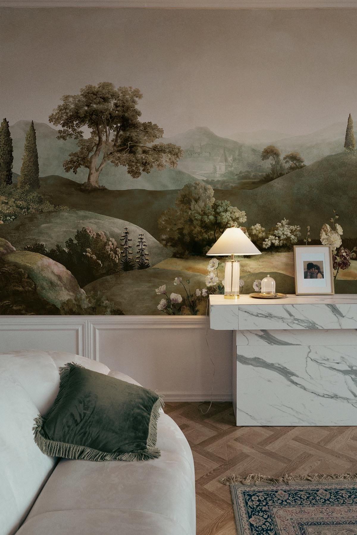 Vintage Meadow Light Olive