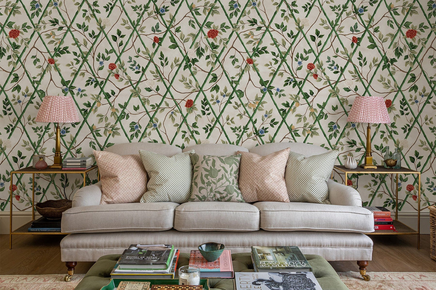 Bamboo Chinoiserie Green