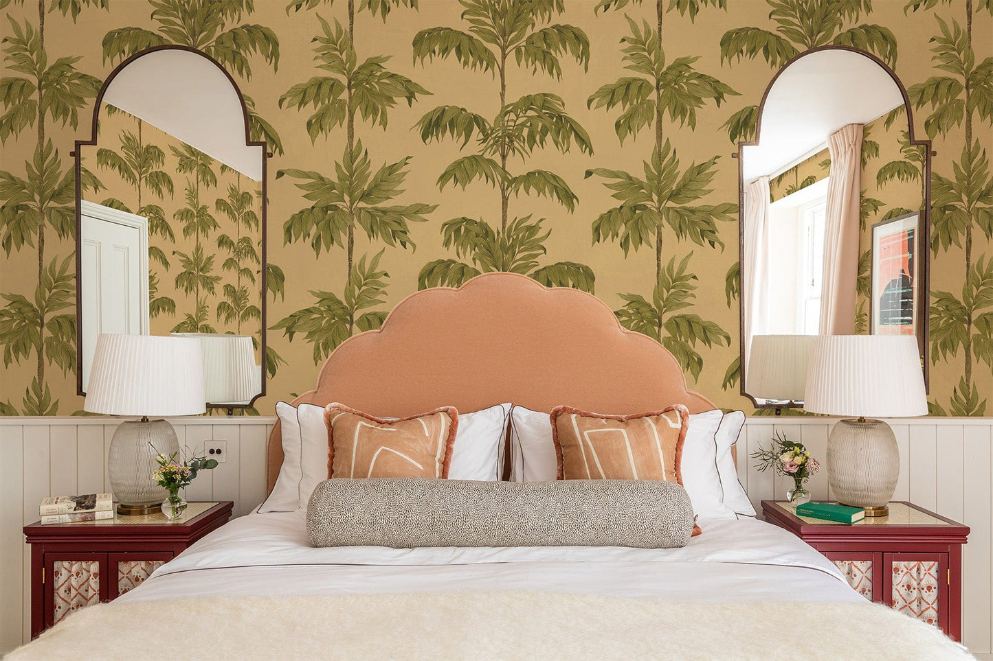 Vintage Palm Tree Yellow