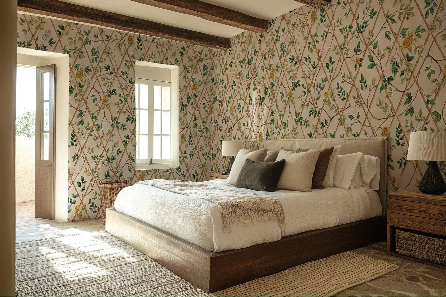 Bamboo Chinoiserie Yellow