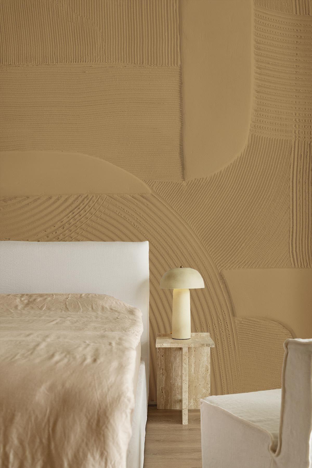Geometric Clay Ochre