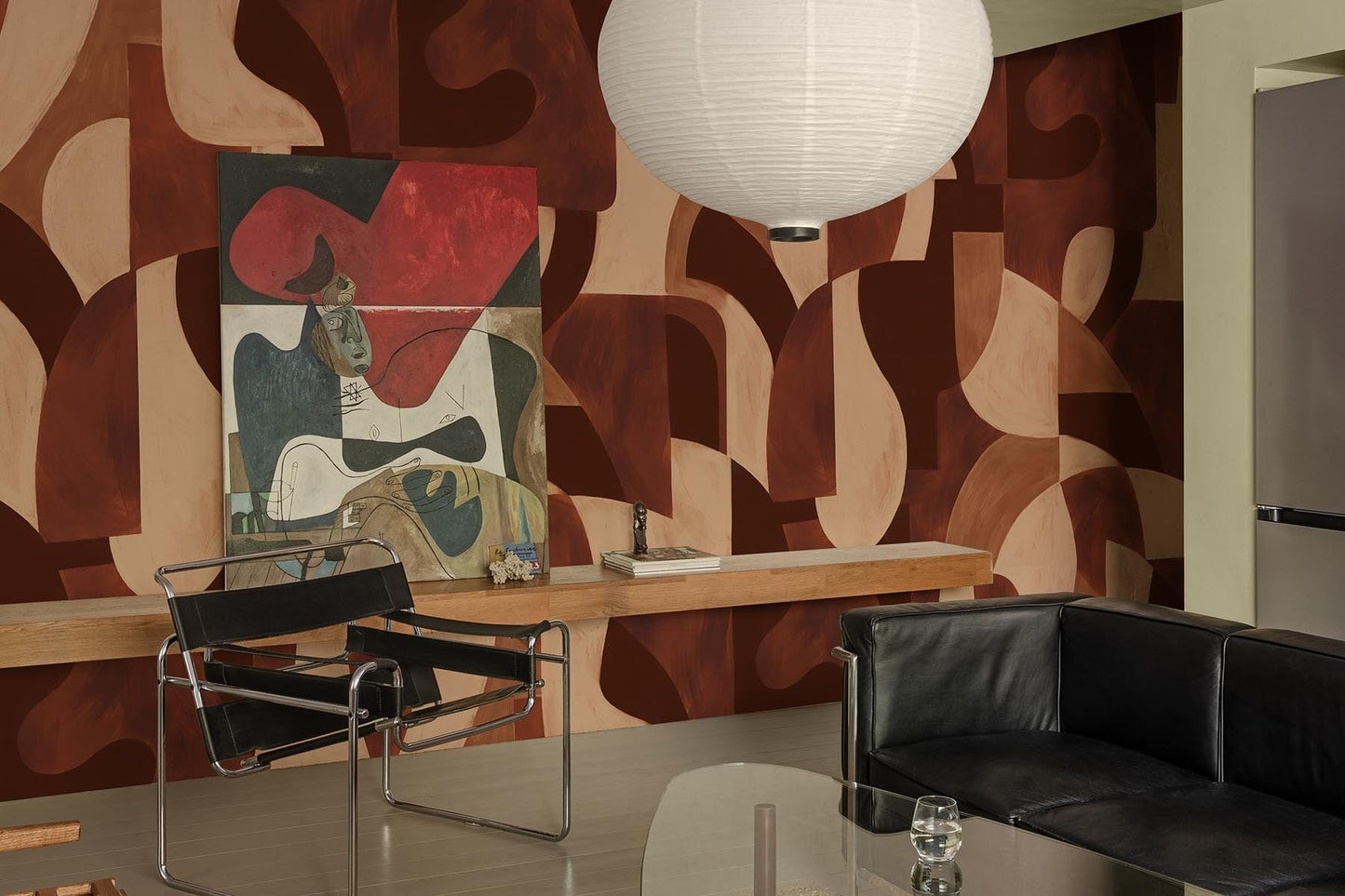Geometric Deco Terracotta