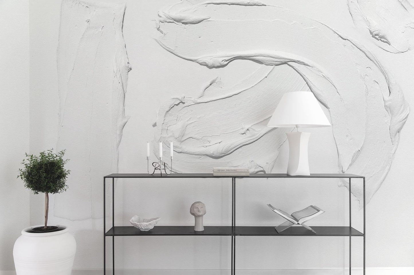 Plaster Art White
