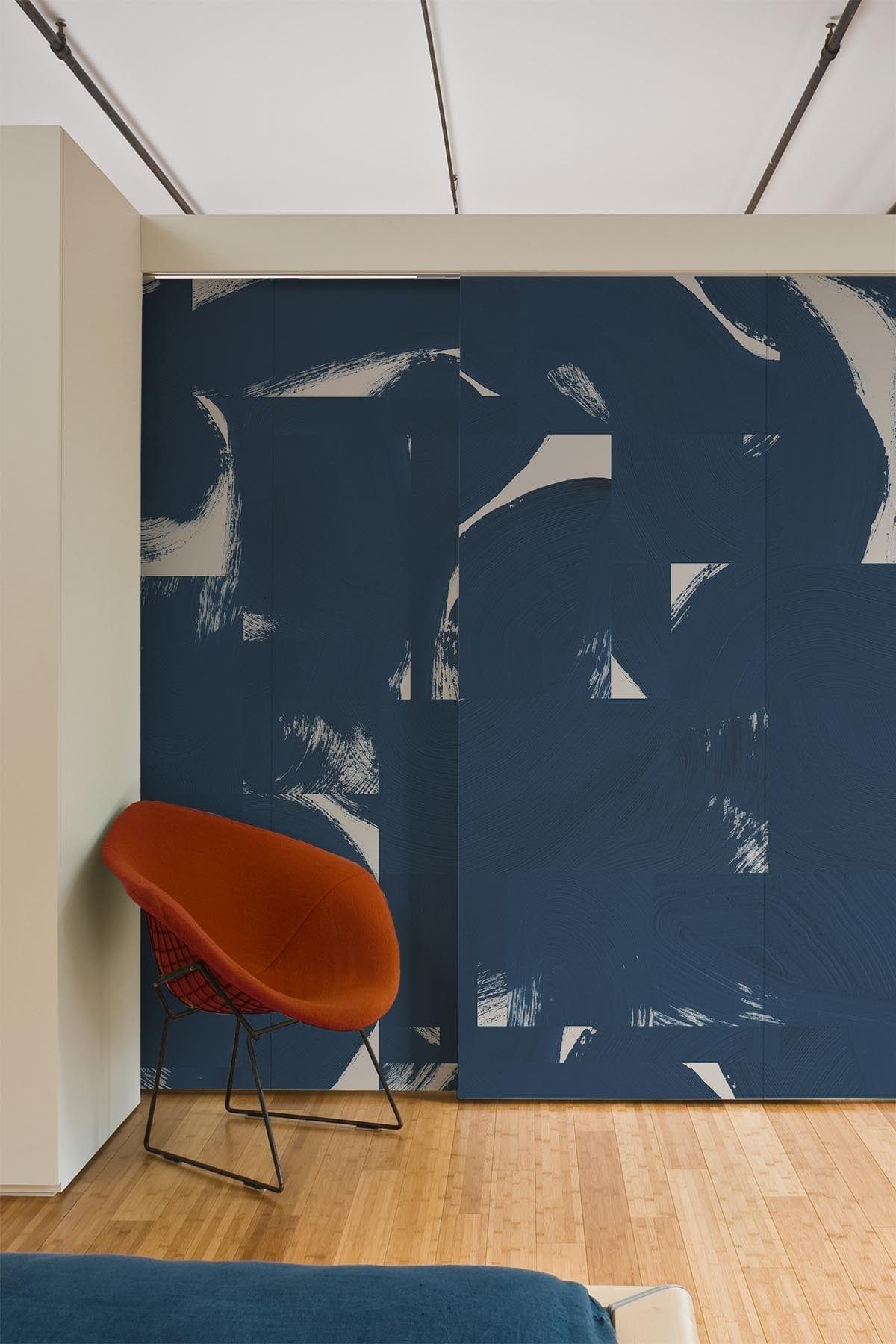 Brushed Tiles Blue