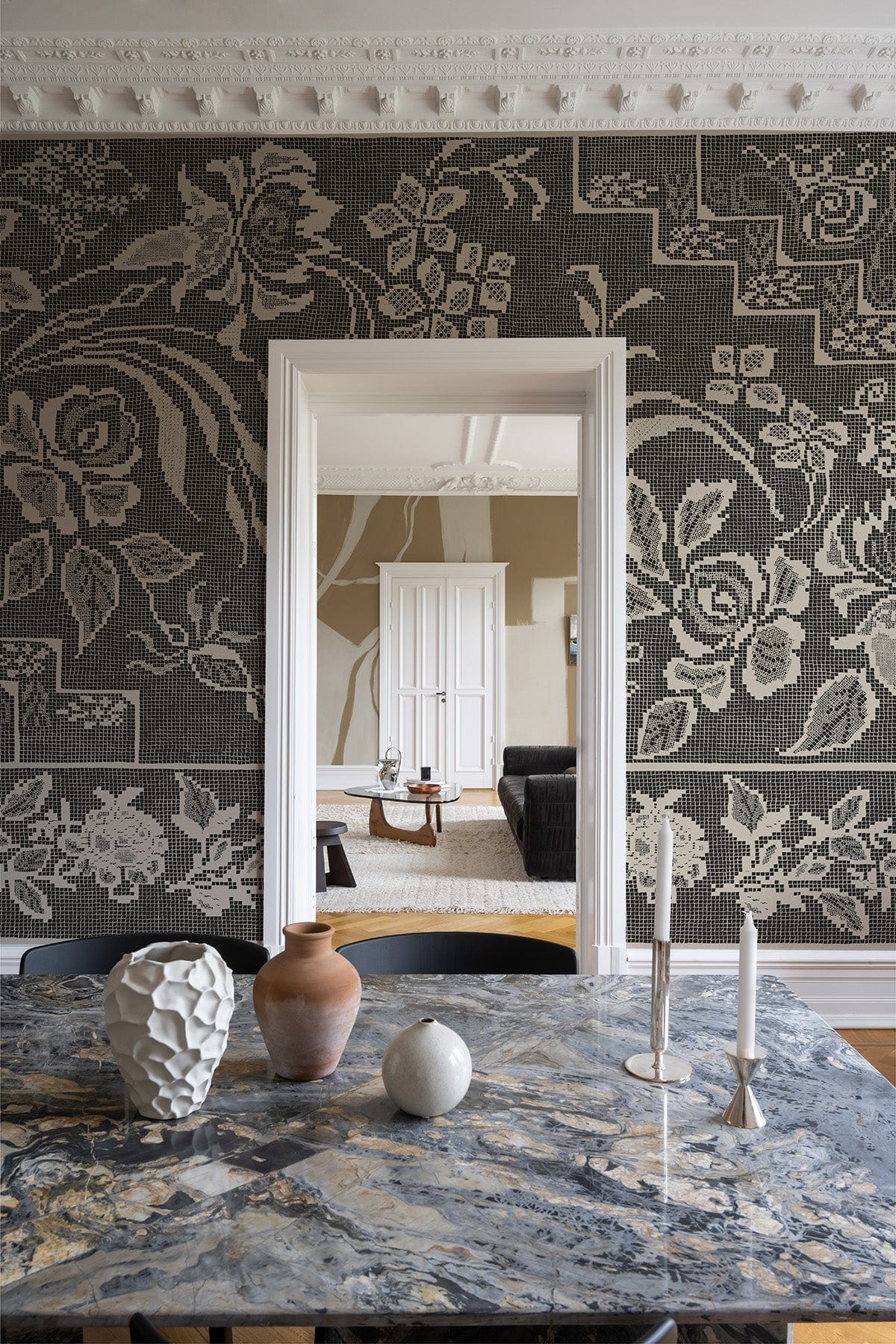 Lace Art Black