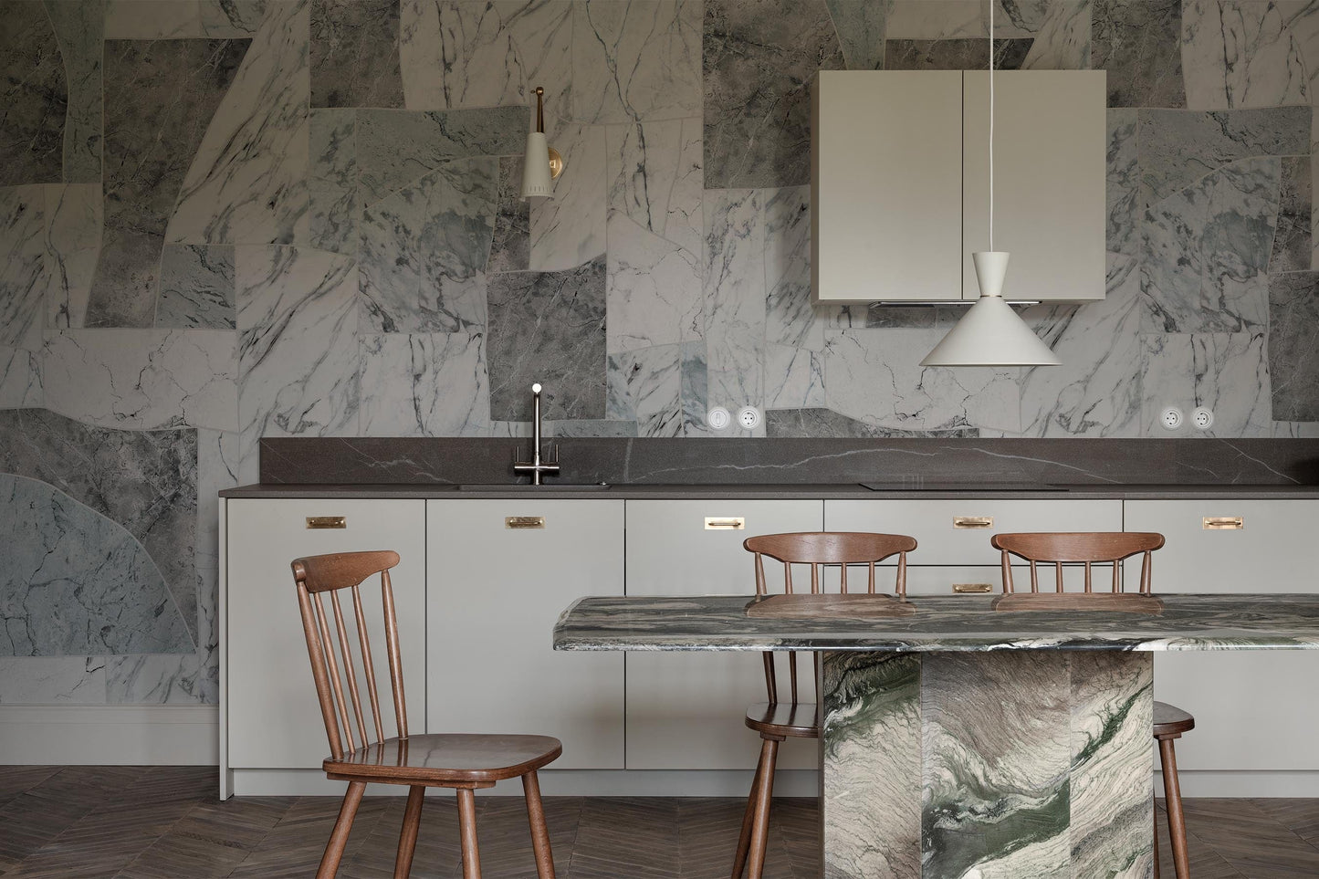 Refined Marble Blue