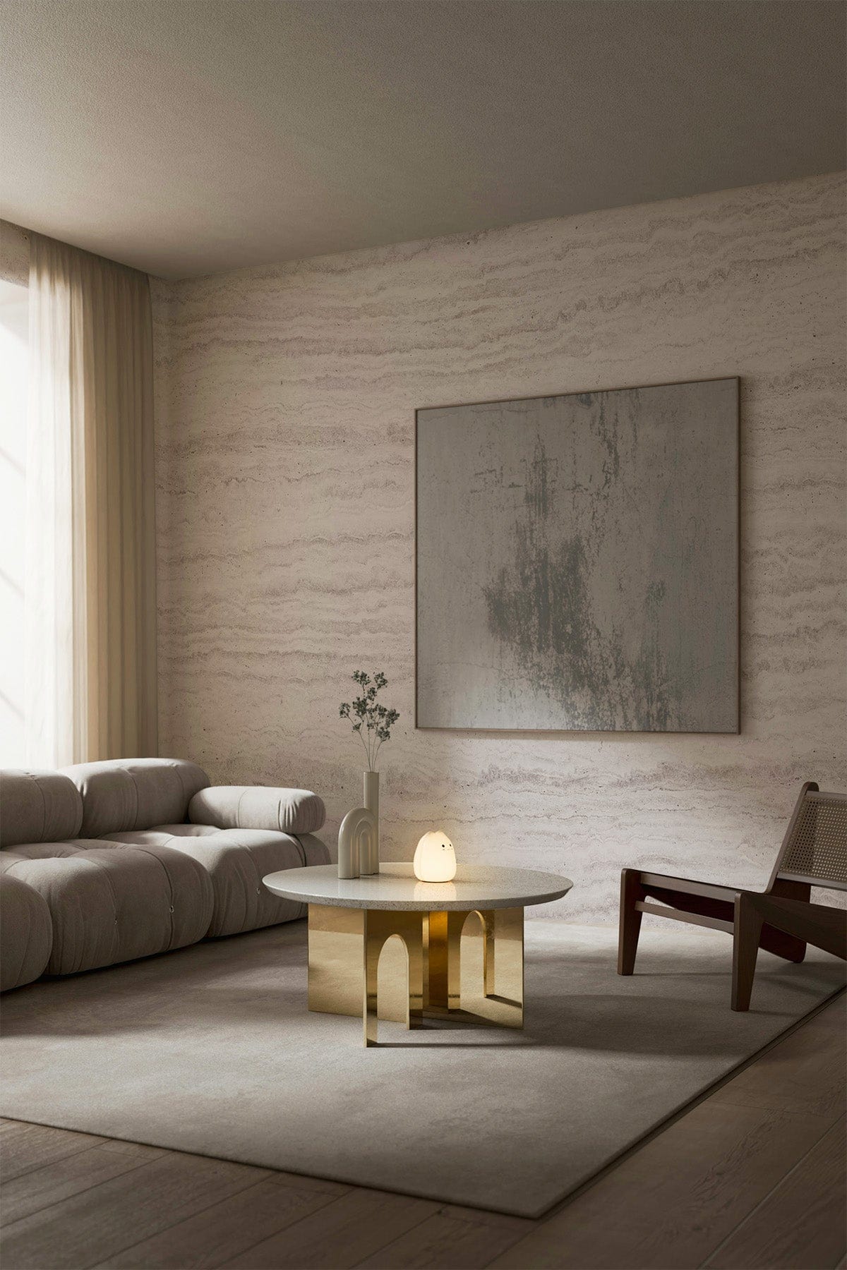 Travertine Soft Grey