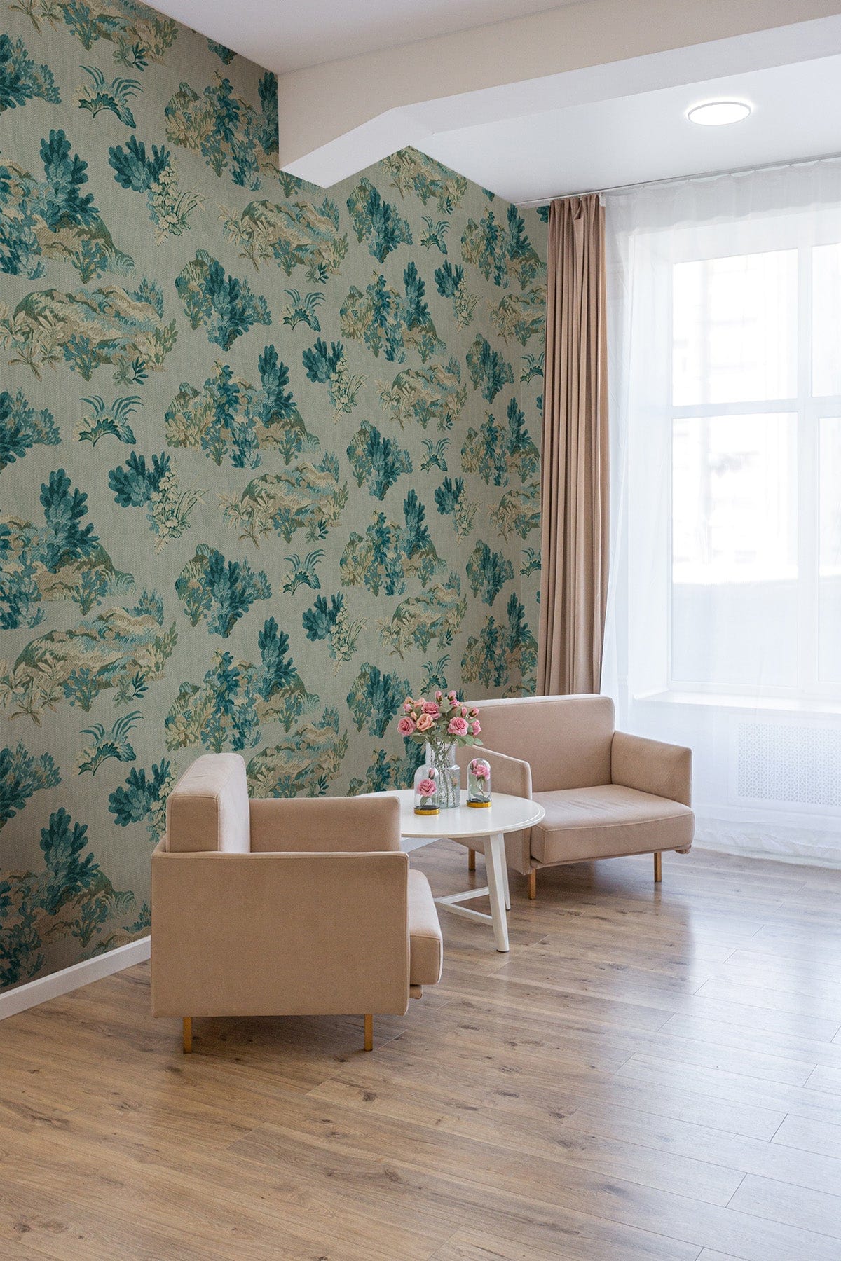 Tapestry Toile Teal