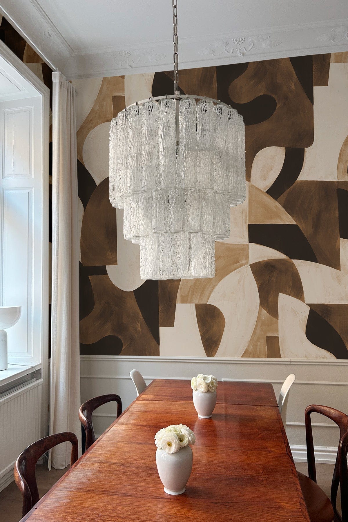  Geometric Deco Brown