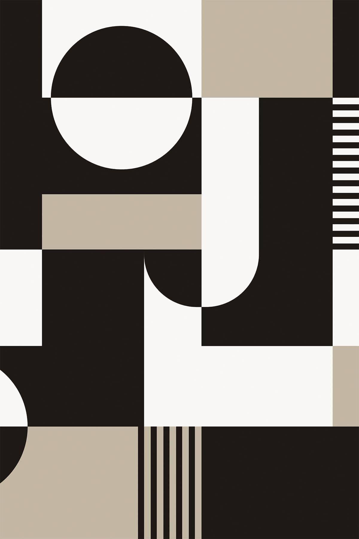  Modern Graphic Black