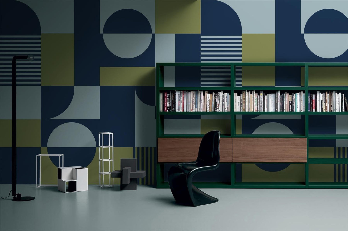  Modern Graphic Blue