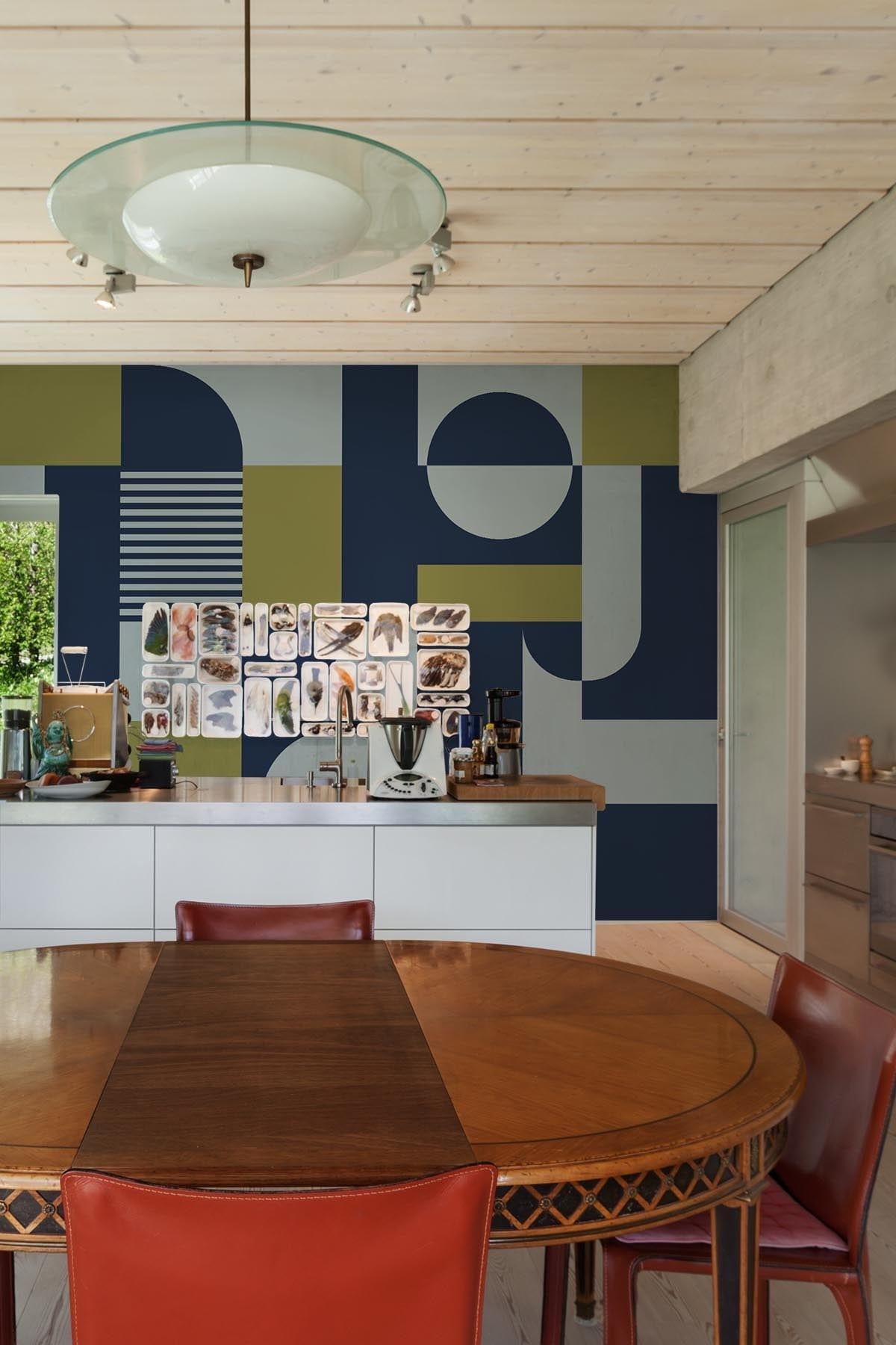  Modern Graphic Blue
