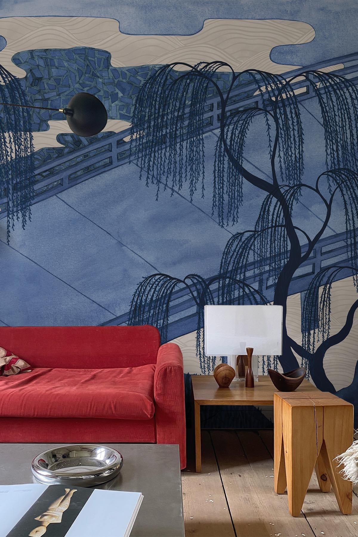  Asian Garden Blue