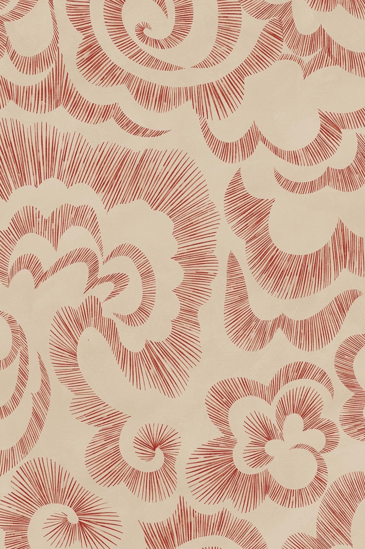  Asian Clouds Red