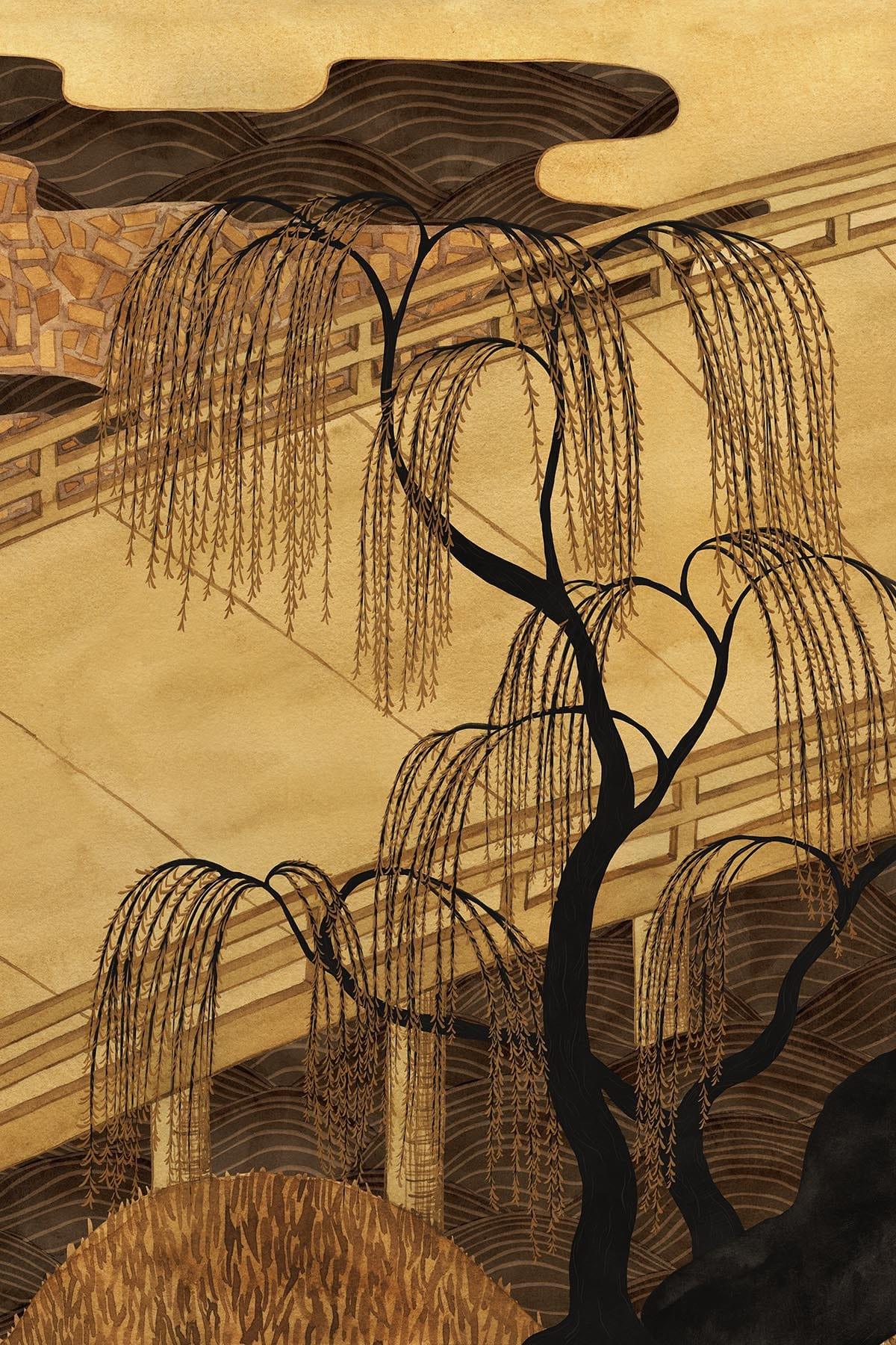  Asian Garden Golden Ochre