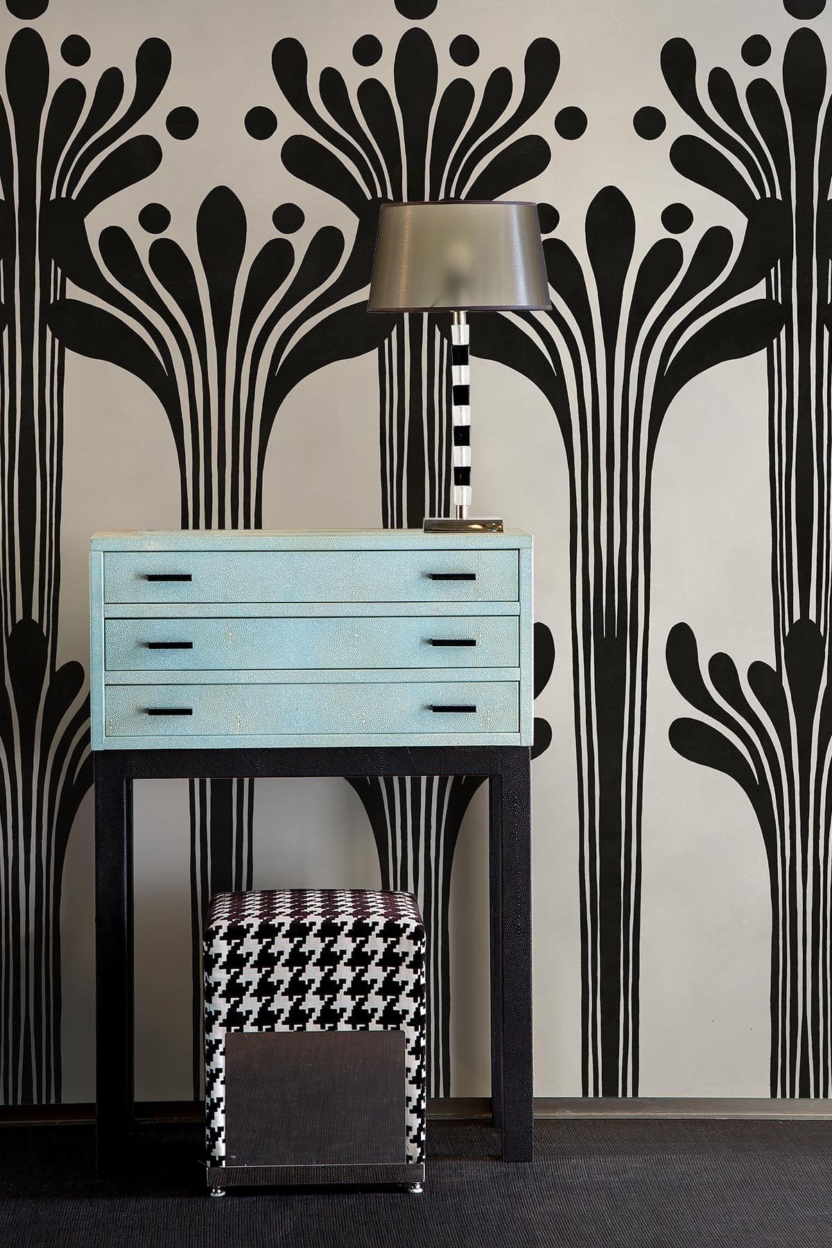  Deco Flower Black