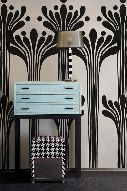  Deco Flower Black