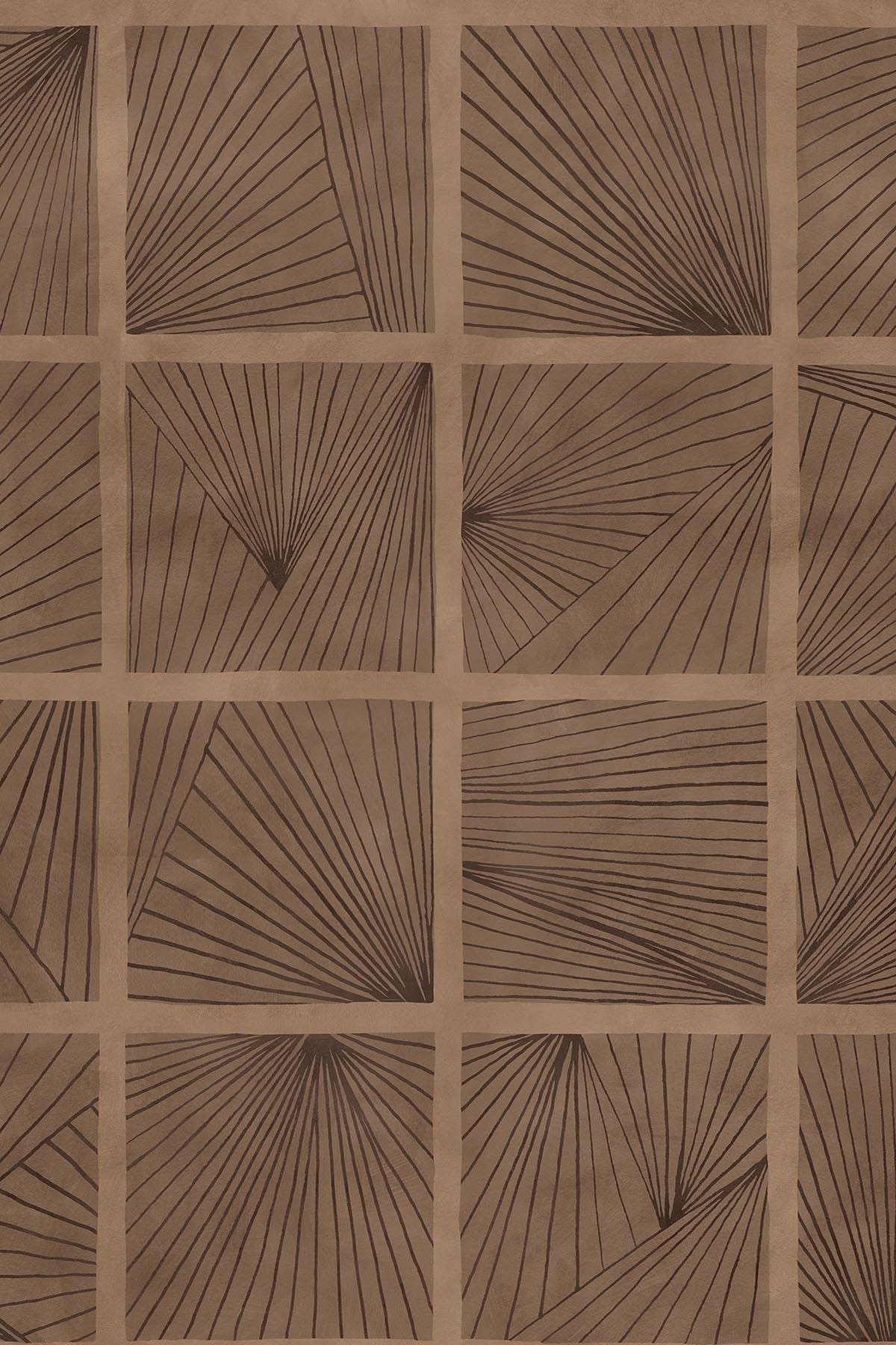  Deco Grid Brown