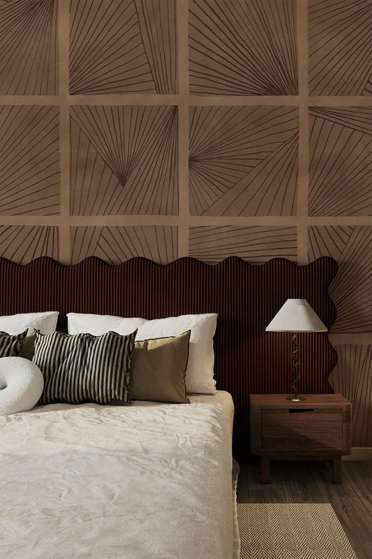  Deco Grid Brown