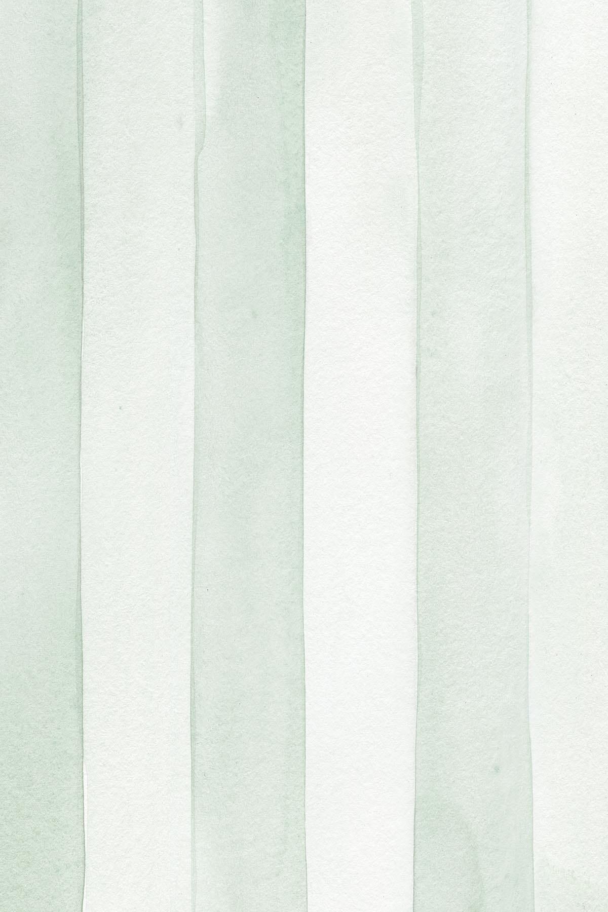  Aquarelle Stripe Pastel Green