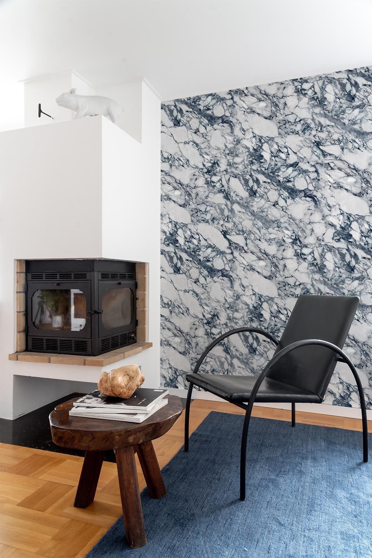  Calacatta Marble Dark Blue