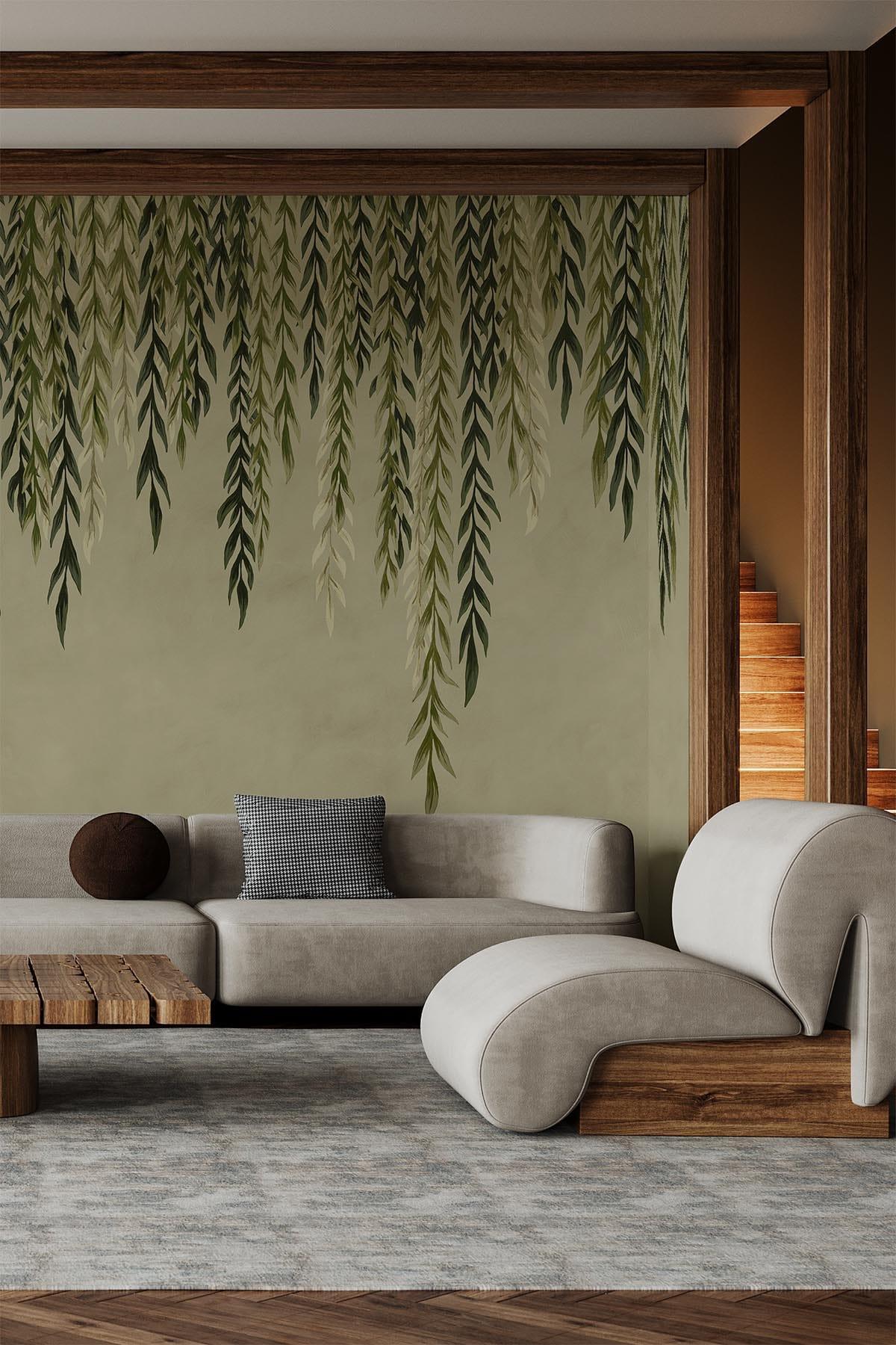  Biophilic Leaves Green