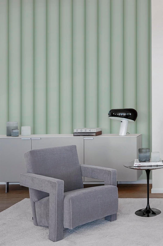  Curved Wall Panel Large Soft Green