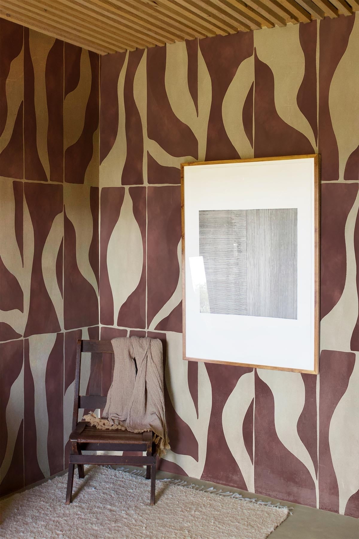  Natural Shapes Burgundy