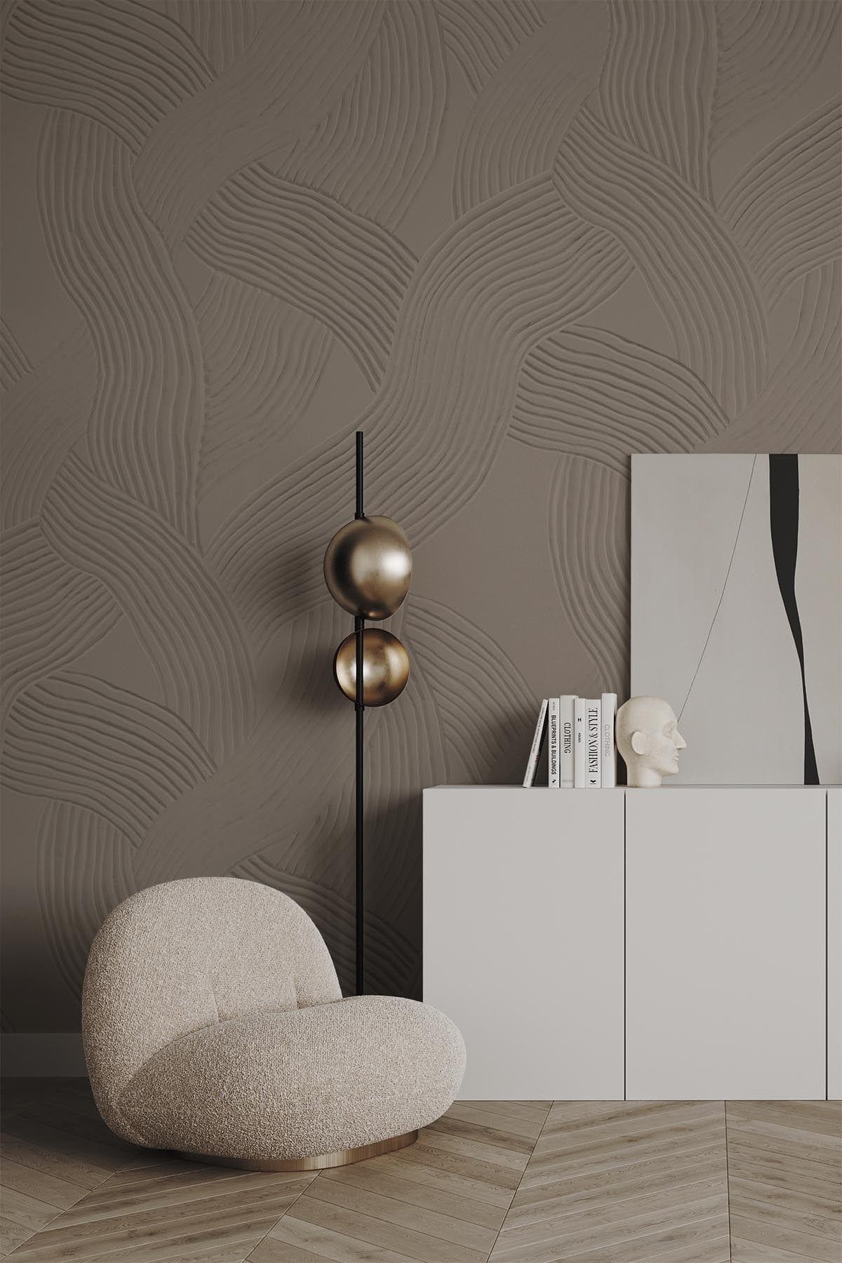  Carved Lines Brown