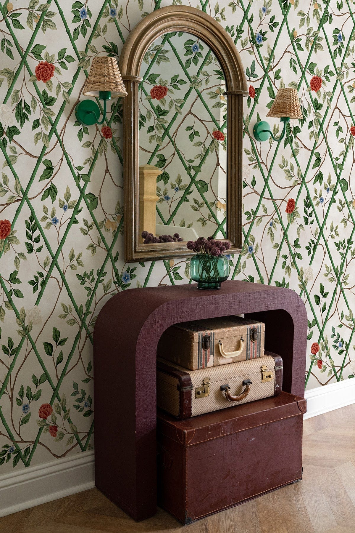  Bamboo Chinoiserie Green