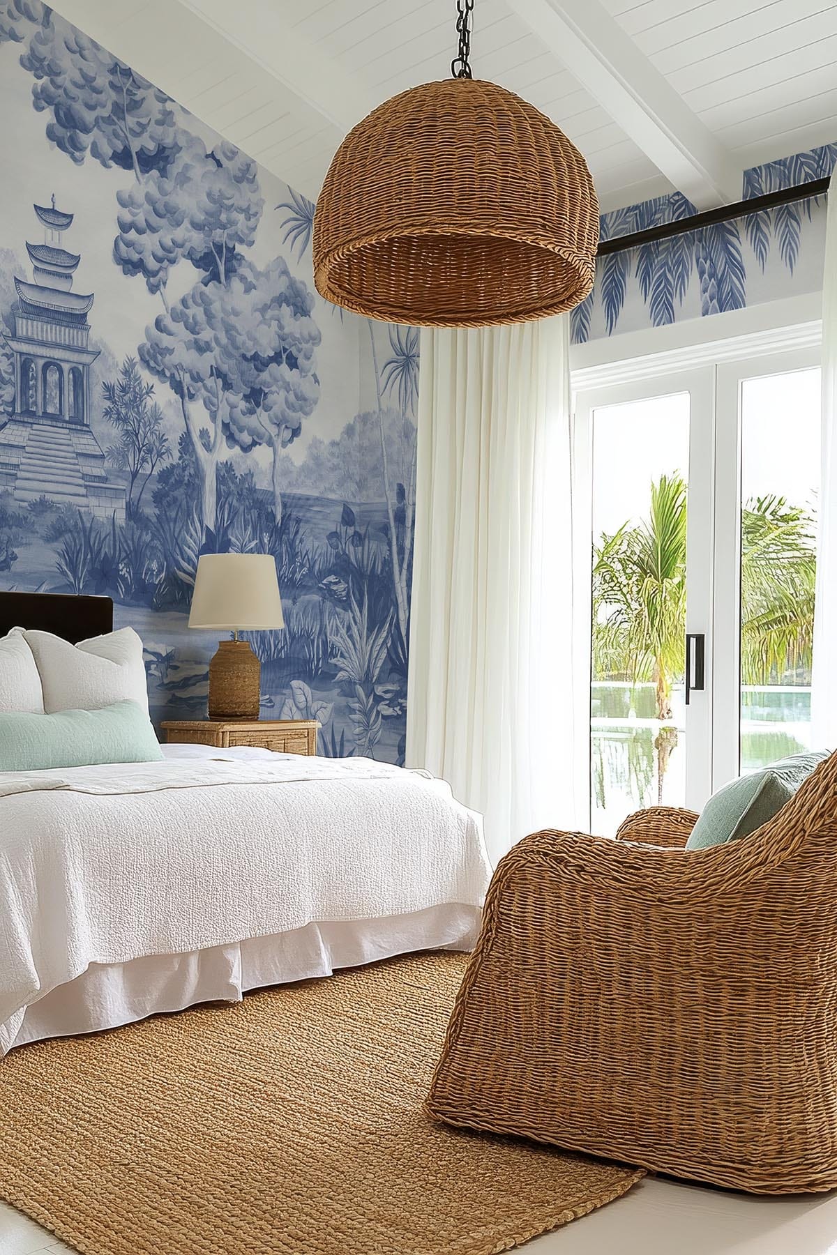  Caribbean Landscape Blue