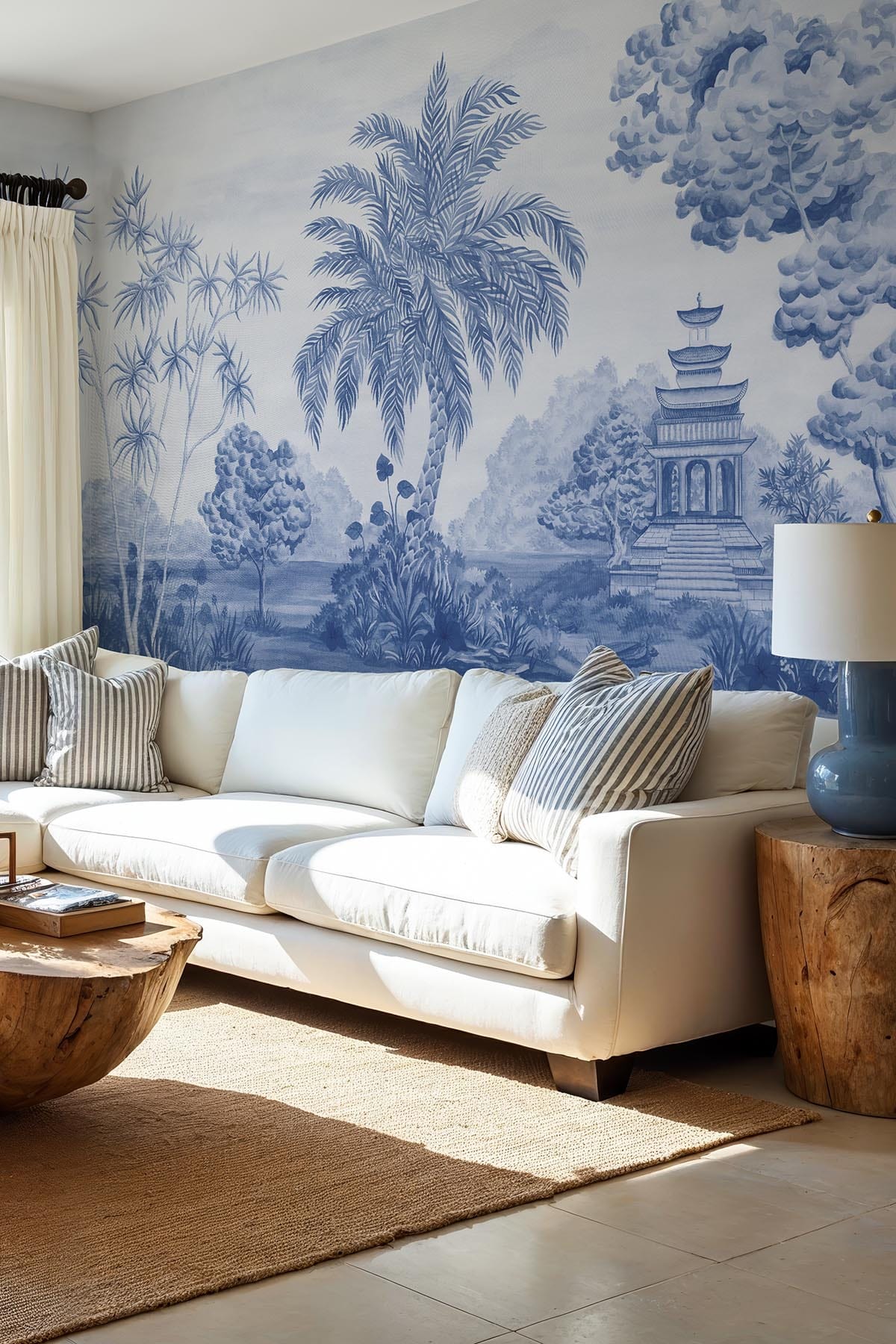  Caribbean Landscape Blue