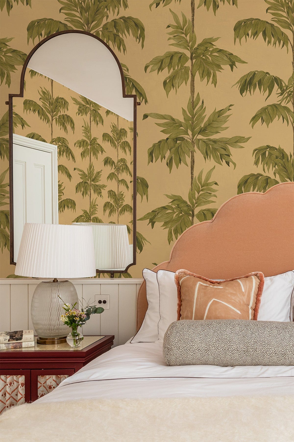  Vintage Palm Tree Yellow