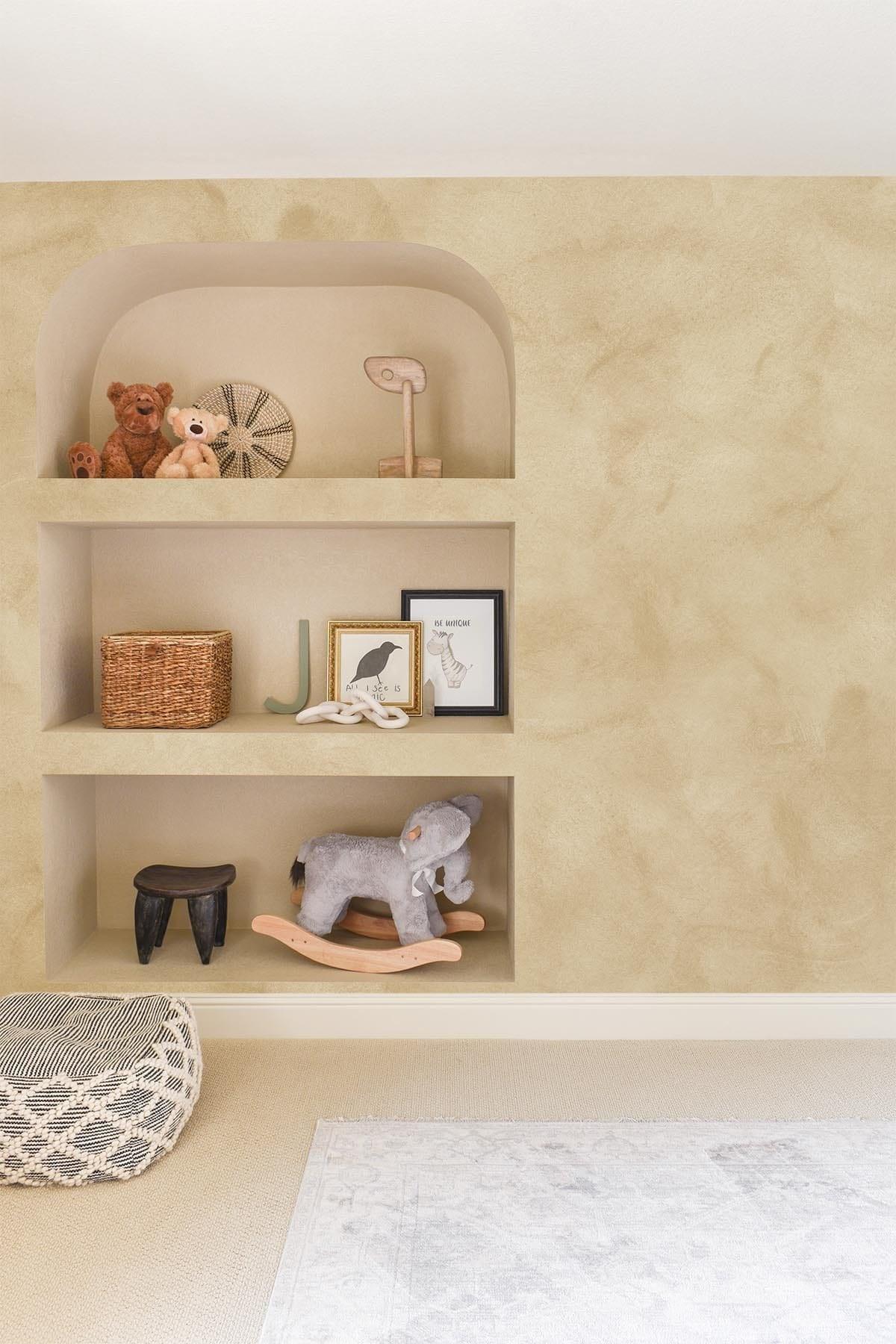  Aquarelle Structure Dusty Yellow