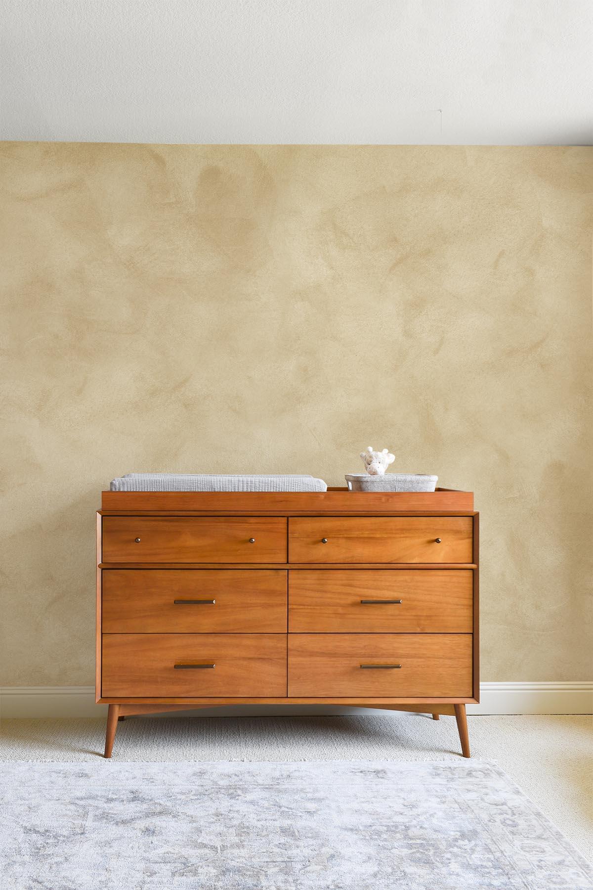  Aquarelle Structure Dusty Yellow