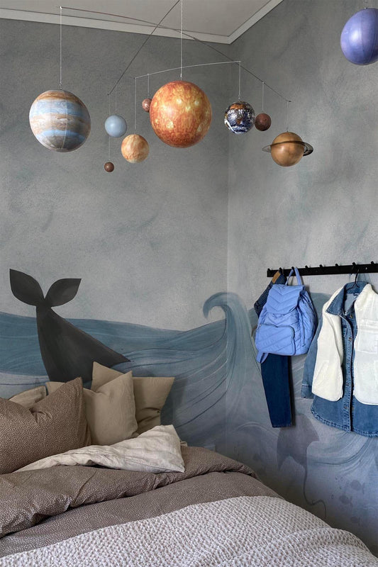  Ocean Creatures Dusty Blue