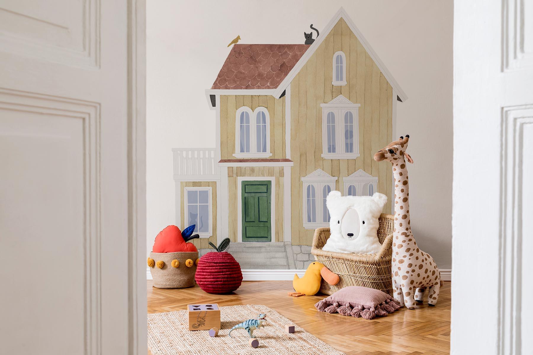  House Dusty Yellow