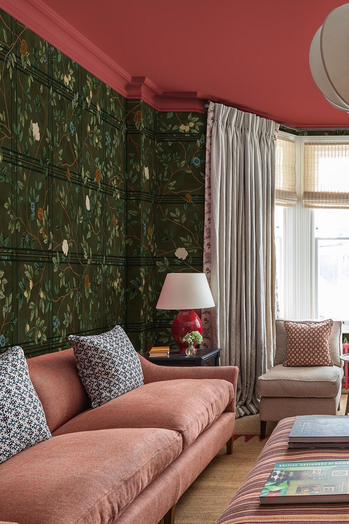  Chinoiserie Check Dark Green