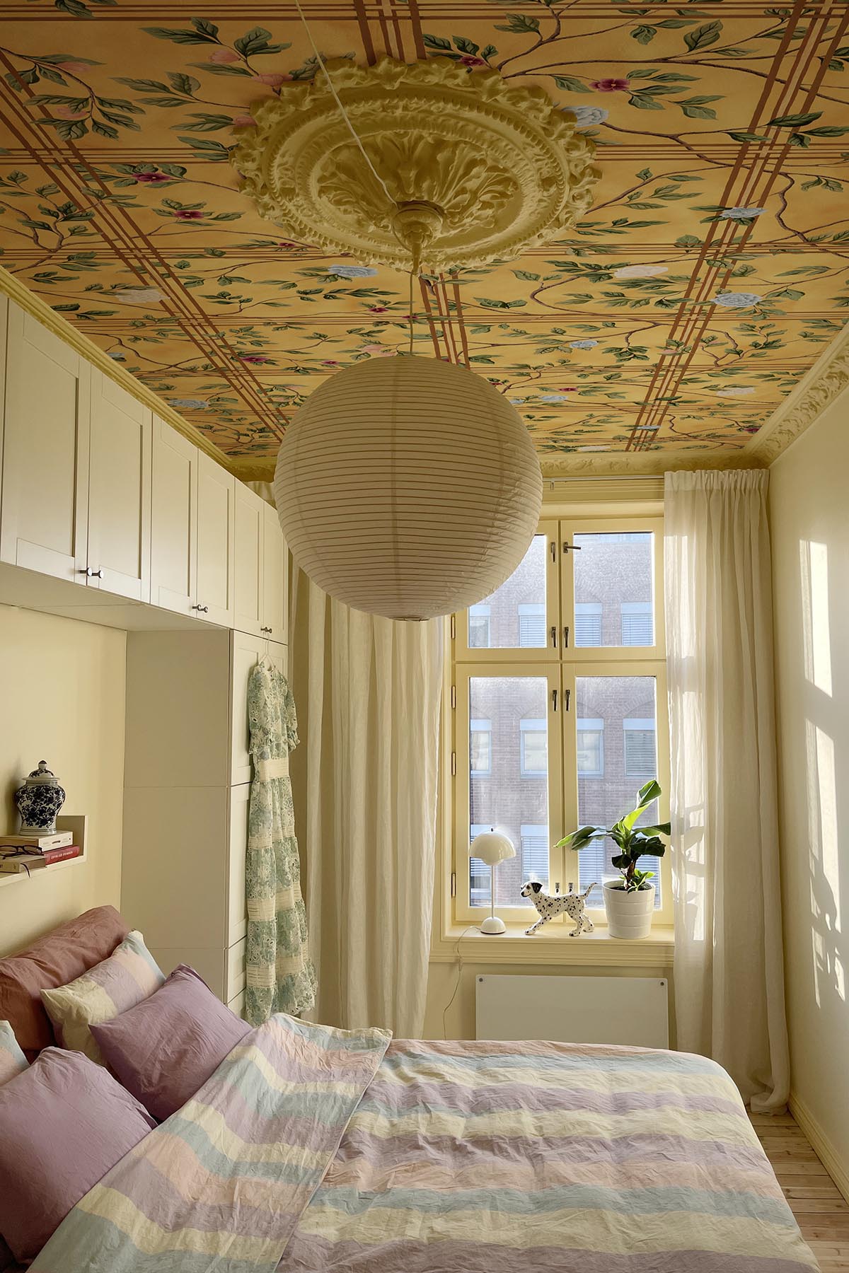  Chinoiserie Check Honey Yellow