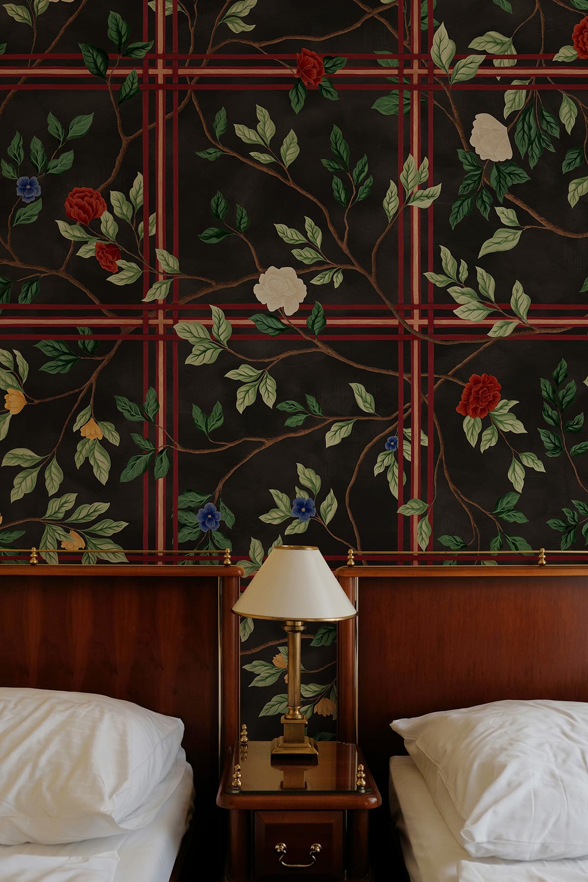  Chinoiserie Check Black