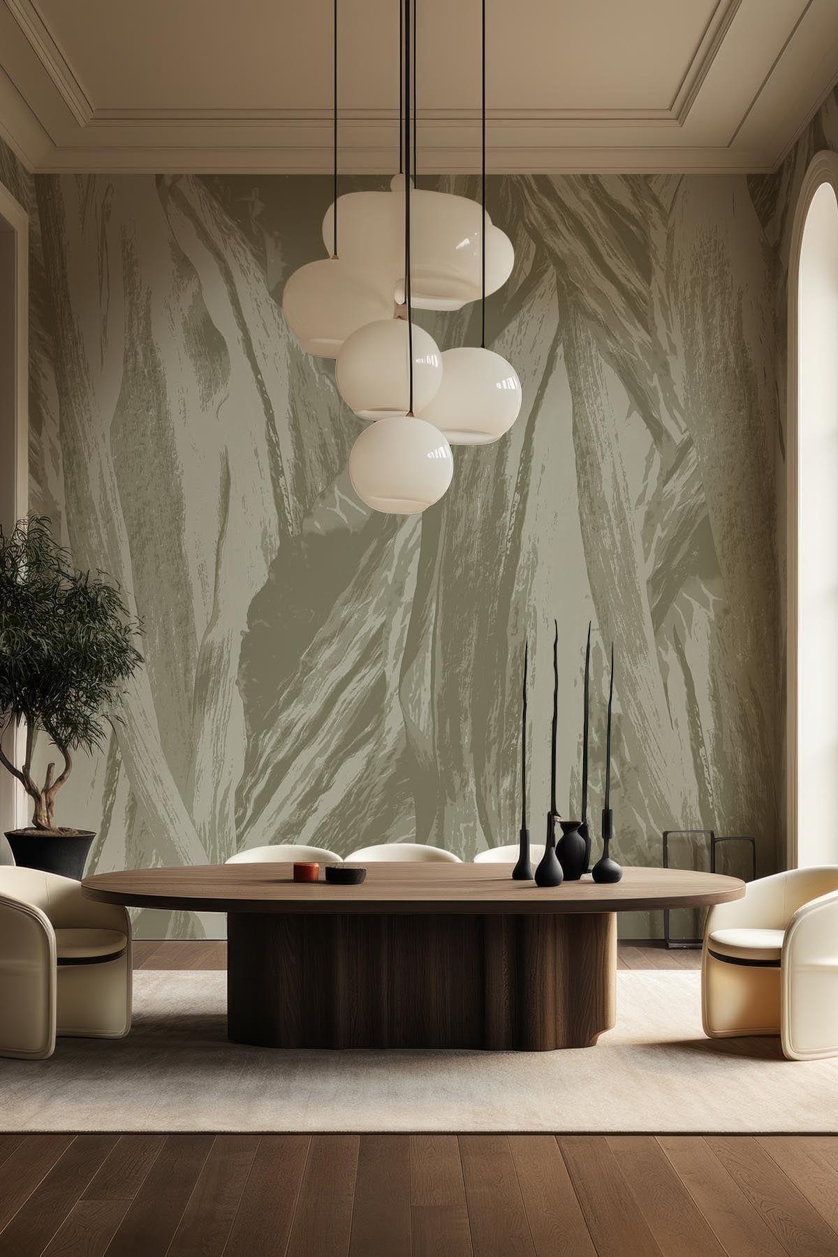  Draped Petals Light Green