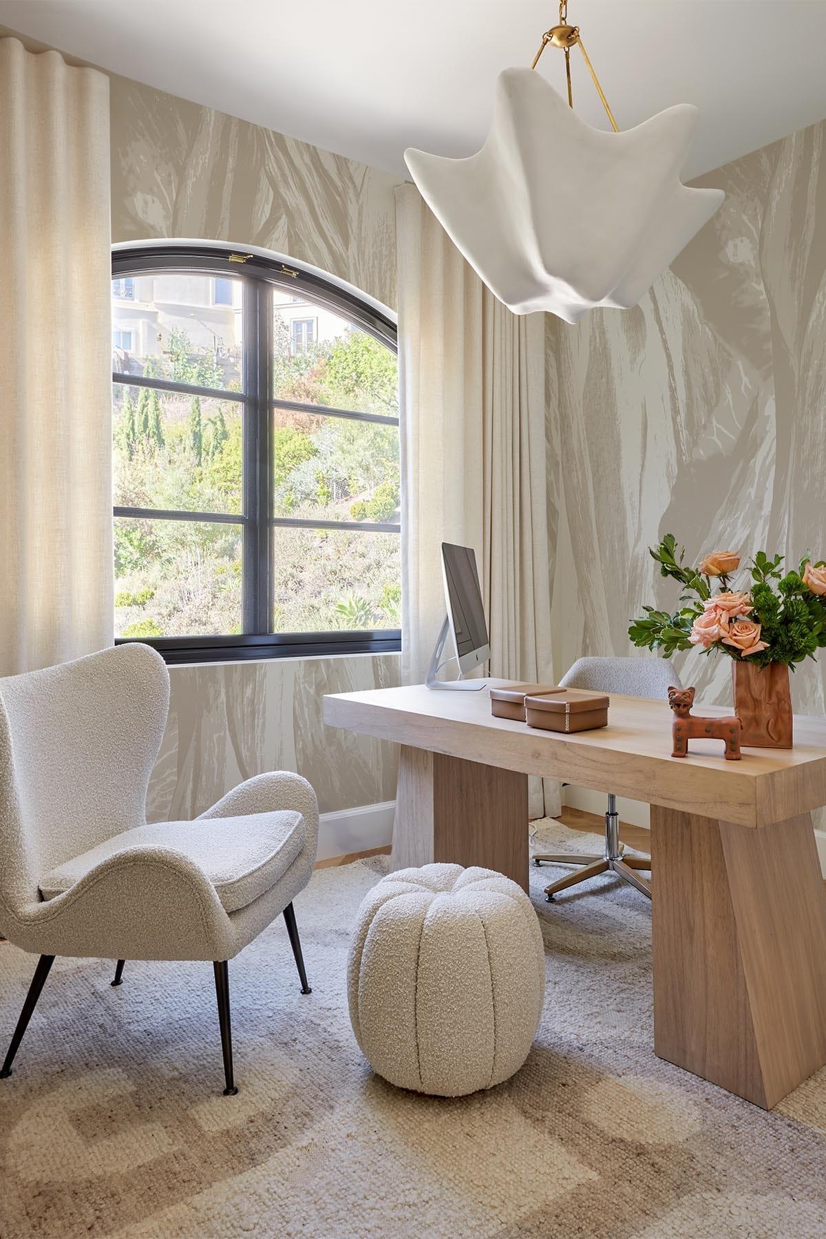  Draped Petals Beige