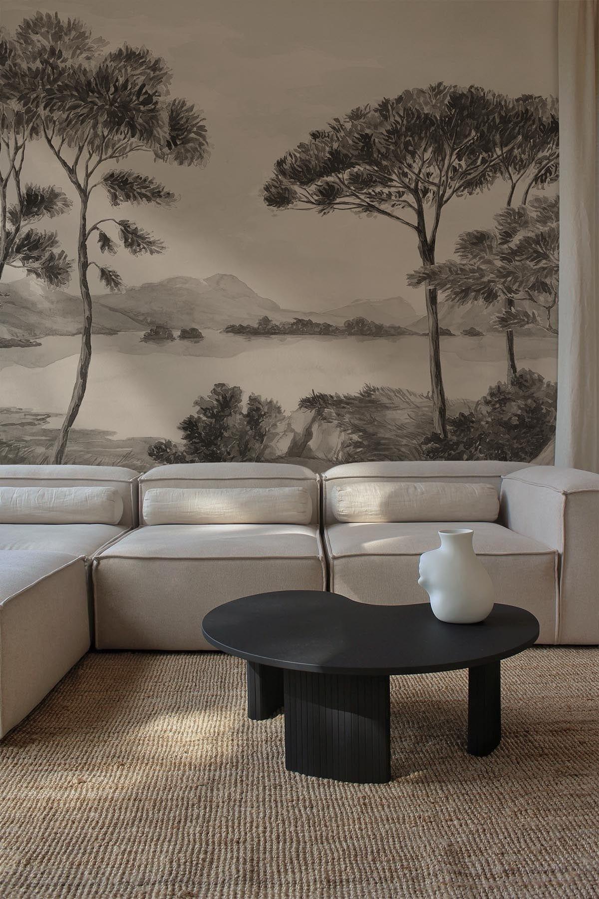  French Landscape Anthracite