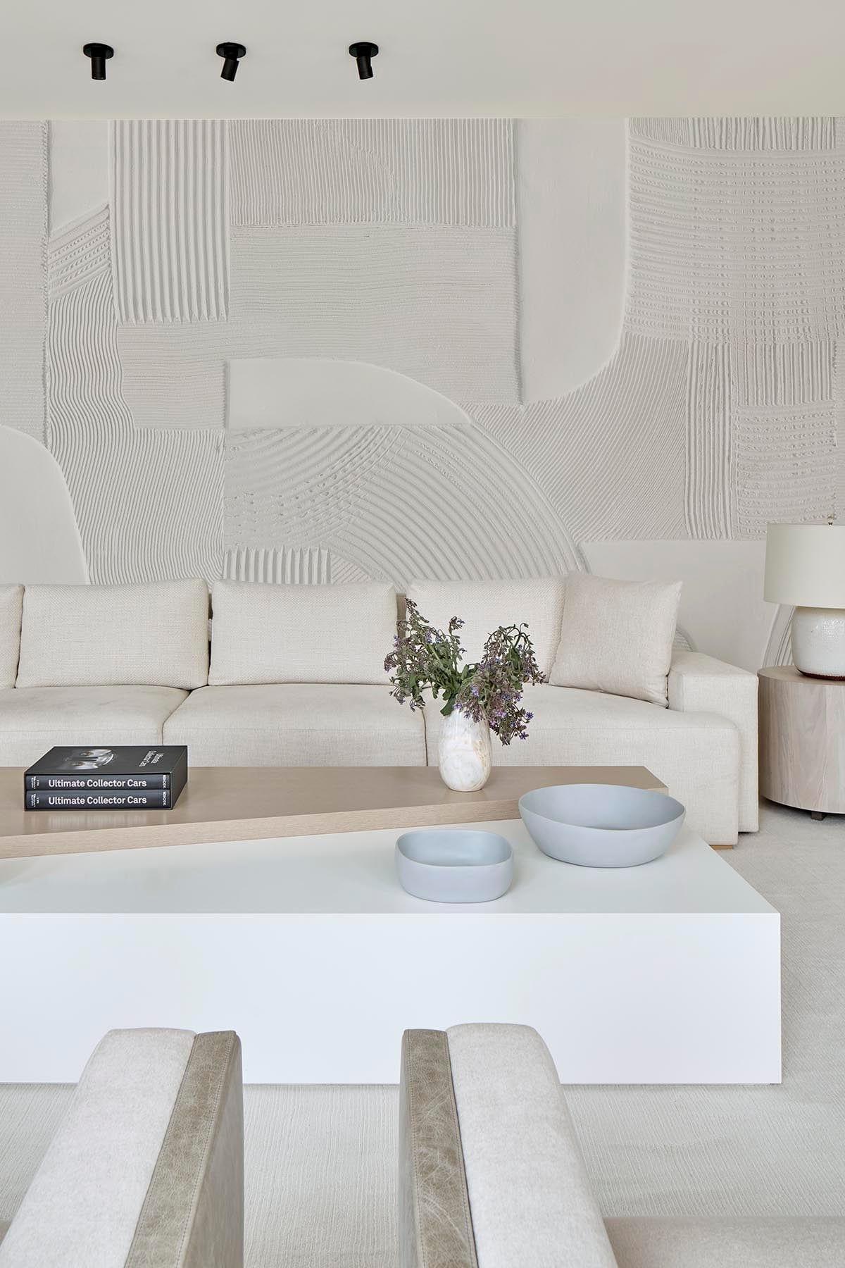  Geometric Clay White