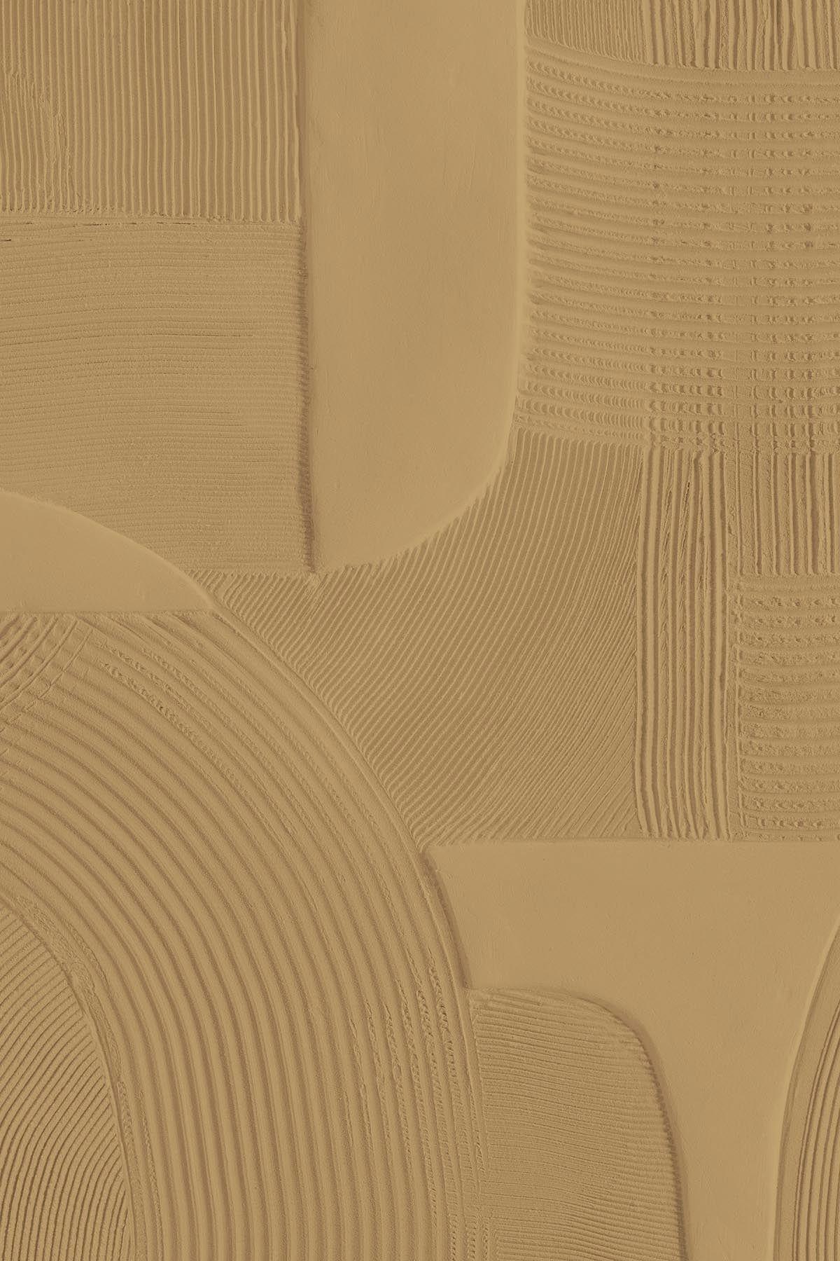  Geometric Clay Ochre