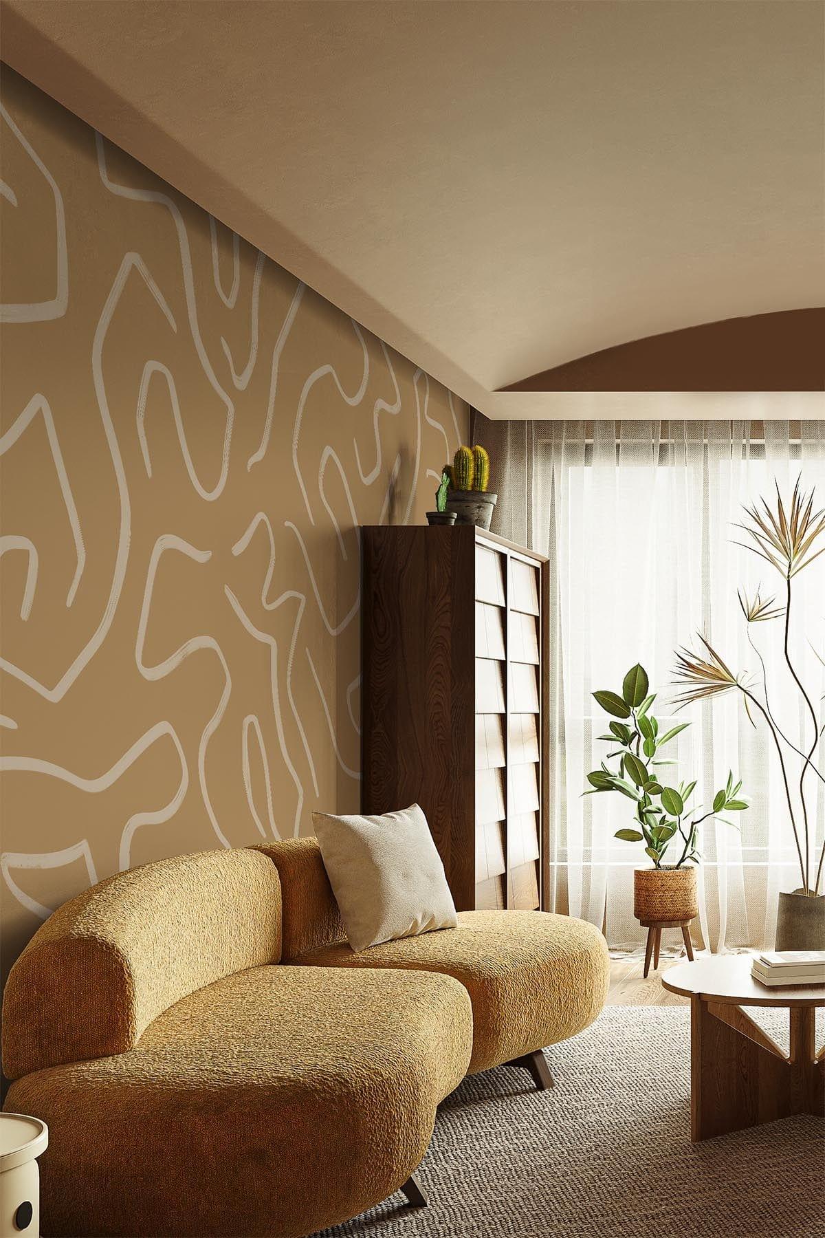  Artistic Lines Mustard