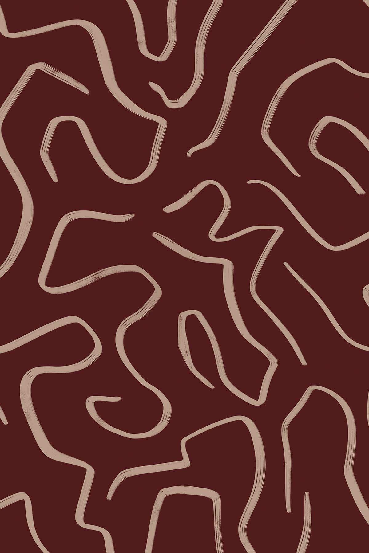  Artistic Lines Burgundy