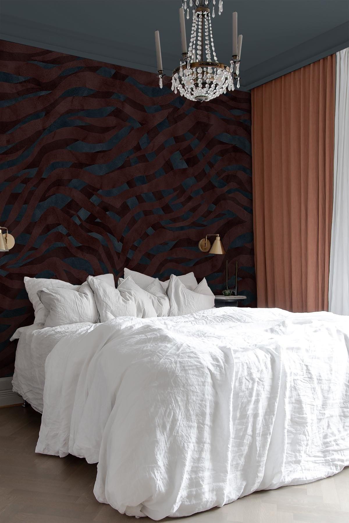  Eclectic Zebra Burgundy