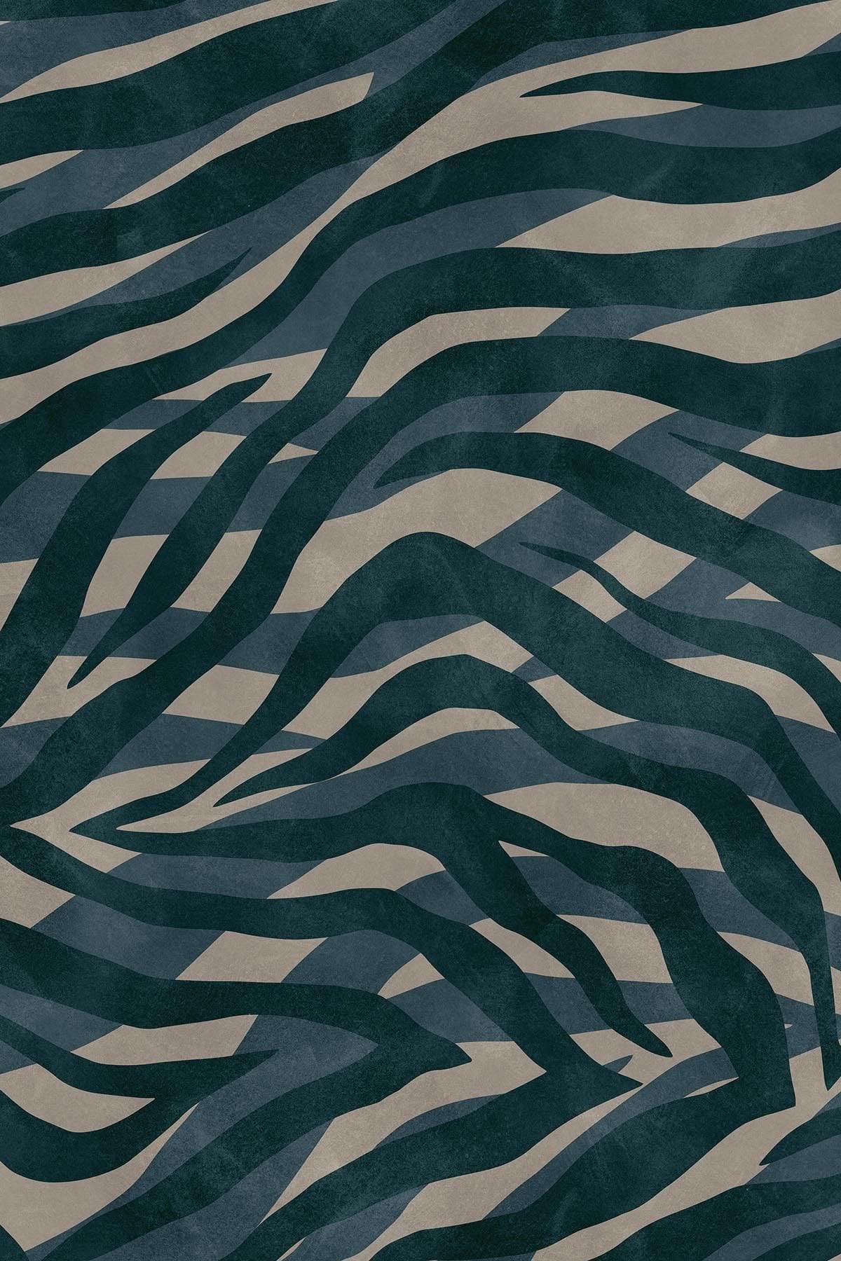  Eclectic Zebra Teal