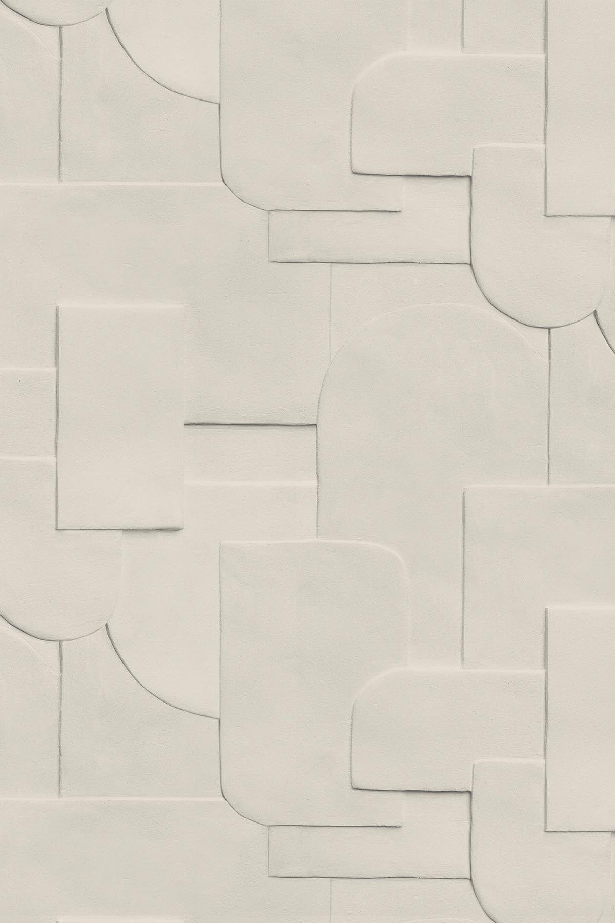  Clay Shapes Pale Beige